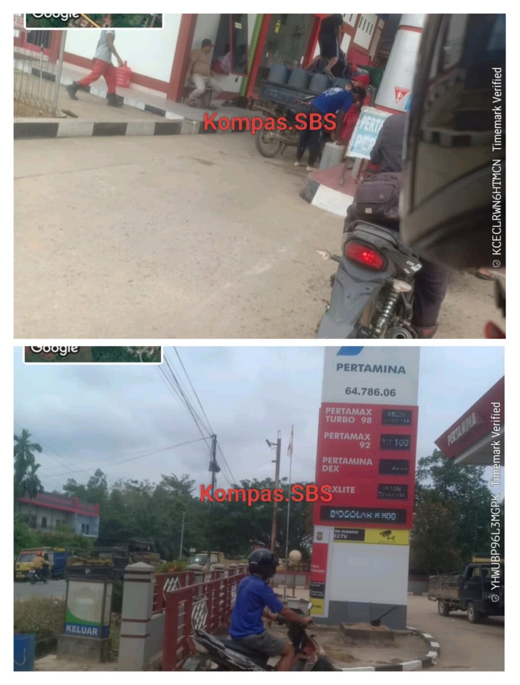 Pengendara Dongkol : Antri lama Jawabnya Habis. SPBU Mungguk Perlu Diperiksa