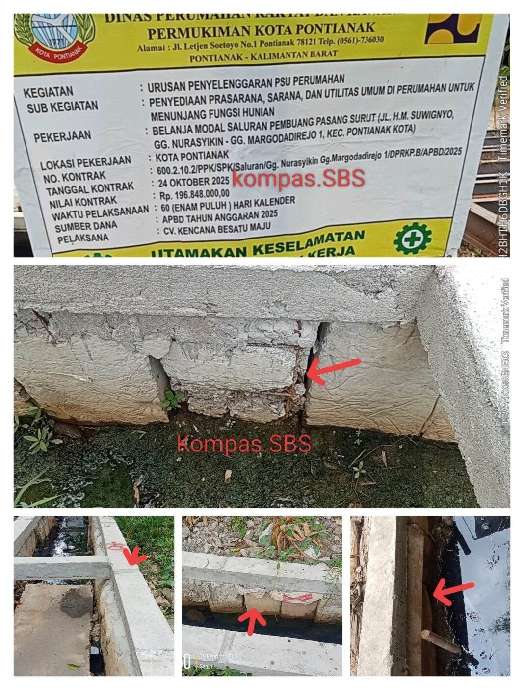 Dinas Santai, Proyek Jalan HM Suwignyo Ndak Karuan