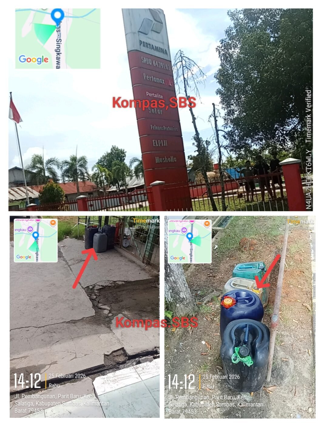 SPBU Sebangkau Simpangkan BBM Subsidi. Polres Diam, Bupati Ikut Diam