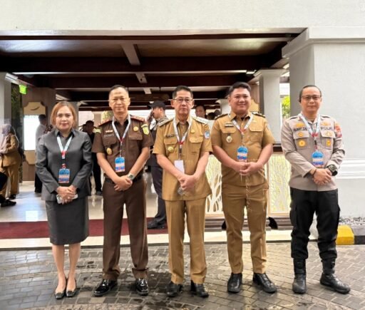 Rakornas 2026, Walikota Bitung Dan Bersama Forkopimda Bitung Hadiri Rapat Kementrian Dalam Negeri.