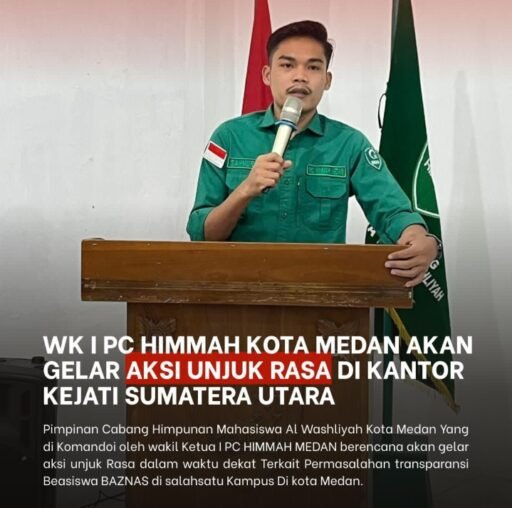 “Wakil Ketua 1 PC HIMMAH Kota Medan Minta Rektor UNIVA Medan Copot WR 1”