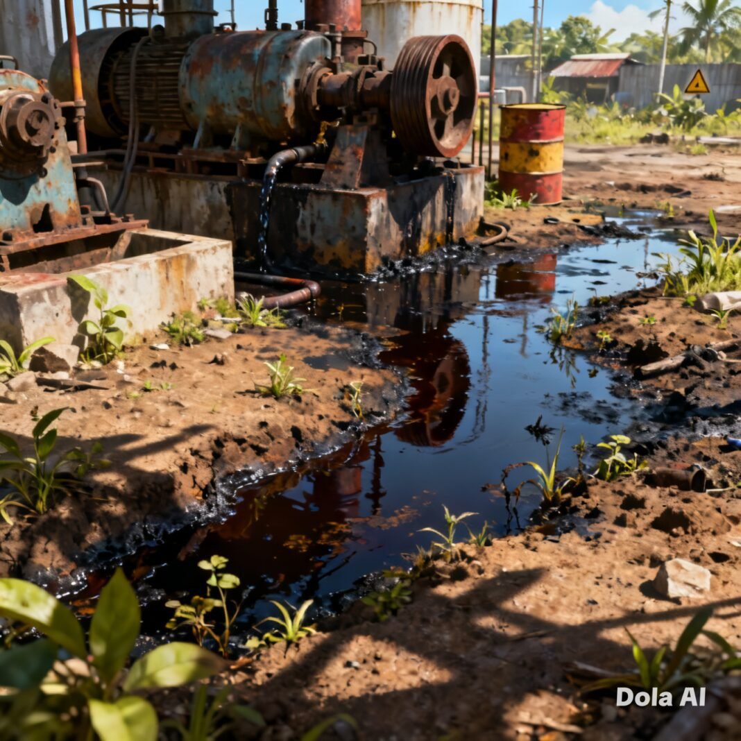 Pengolahan Oli Bekas : Praktek Ilegal, Cemari Lingkungan, Pemilik Harus Ditangkap