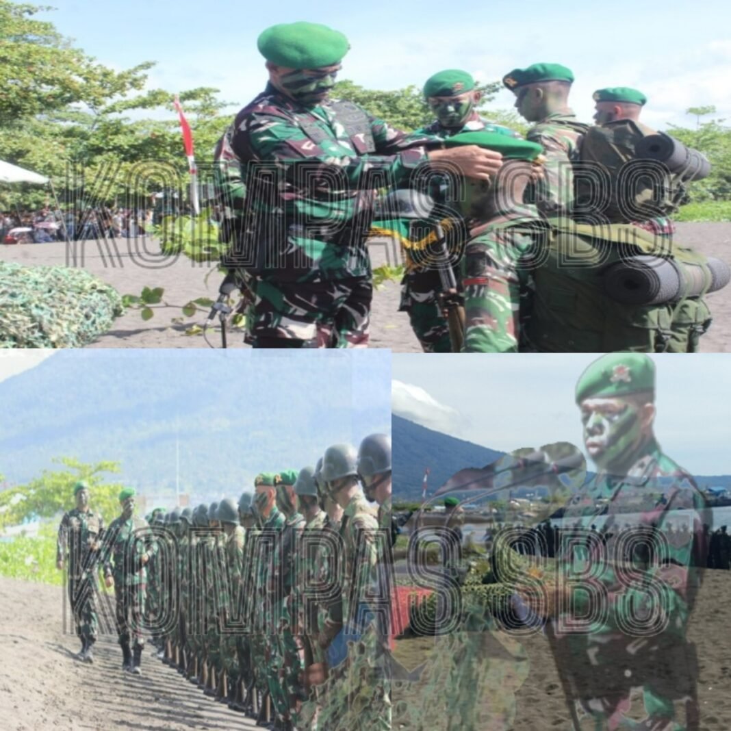 Danrindam Xlll/Merdeka, Pimpinan Tradisi Pembaretan Sebanyak 632 Prajurit Infanteri, Berikut Ini Amanahnya