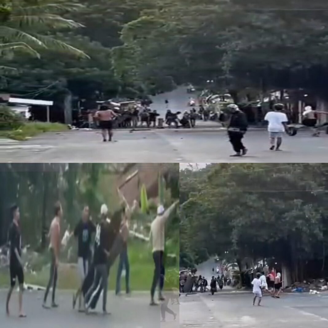 Dua Kampung Tawuran, Ketua Umum Bifi Haji Tito Turun Merendamkan Tawuran Dan Abaikan Resiko Keselamatan