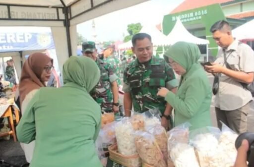 Kodim 0616/Indramayu gelar Bazar Ramadhan, Dandim : manfaatkan kegiatan ini dengan baik