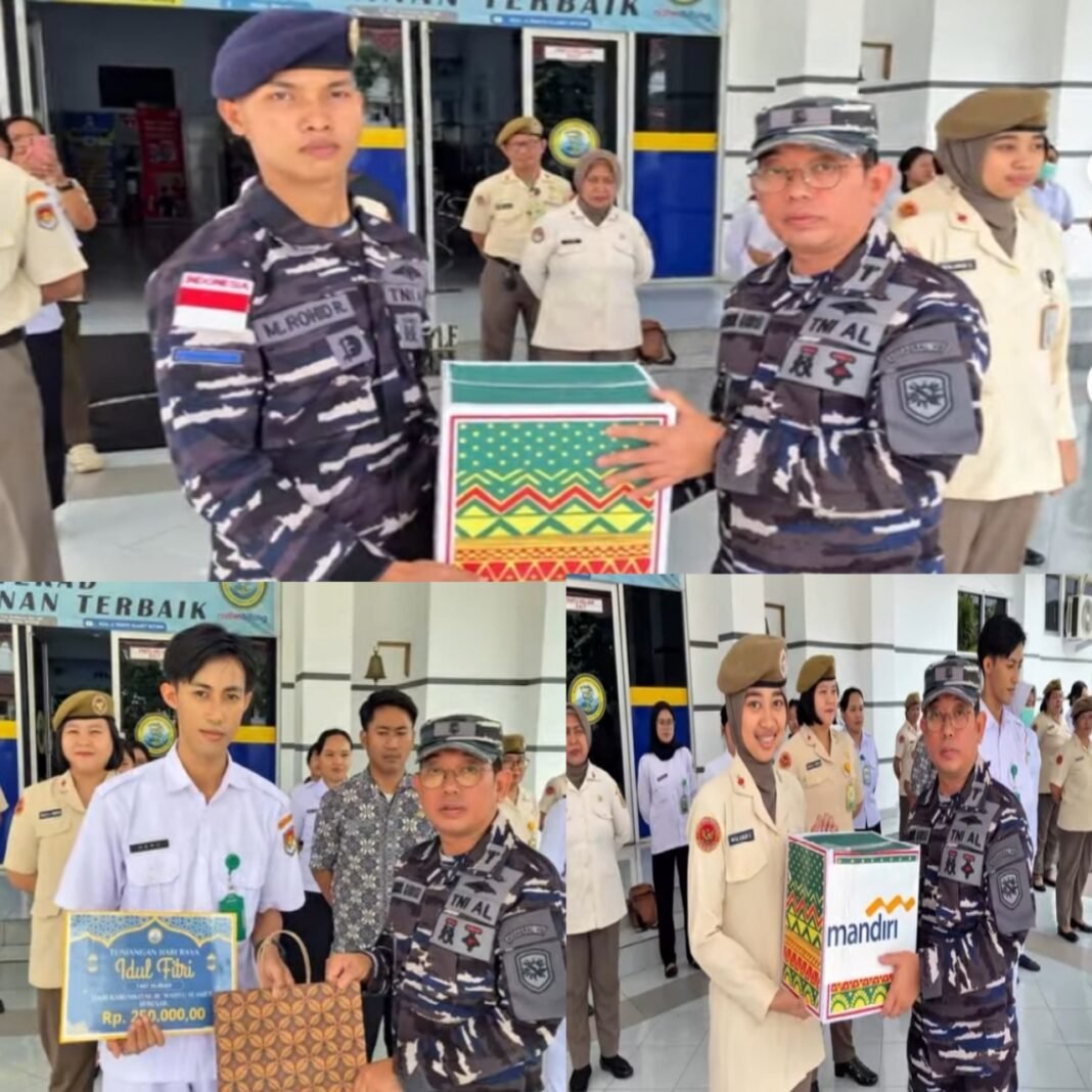 Erat Kebersamaan, Rumkital Dr Wahyu Slamet Bitung Berikan Bingkisan Untuk Prajurit