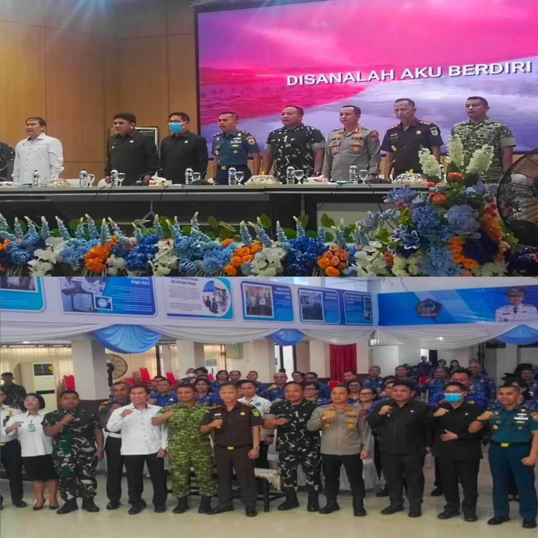 Dansecata Rindam Xlll/Merdeka Hadiri Acara Musrenbang RKPD Kota Bitung Tahun 2027