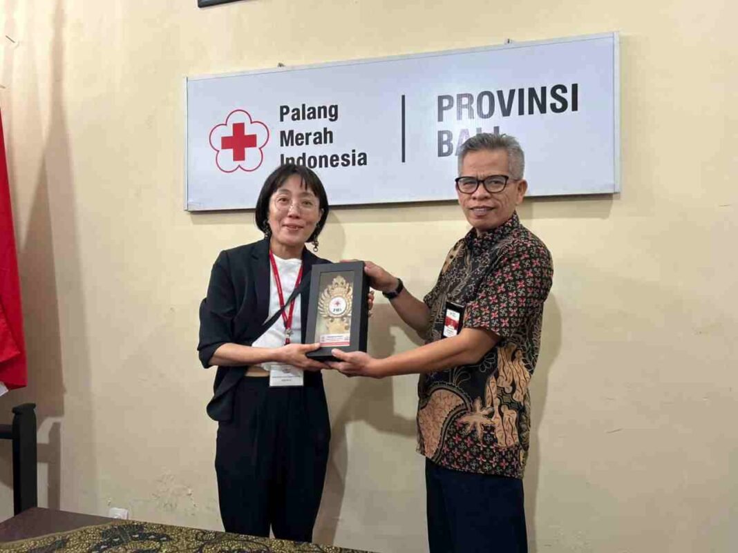 Kembali Dikunjungi, PMI Bali Berbagi Praktik Baik Respon Banjir Kepada Palang Merah Jepang