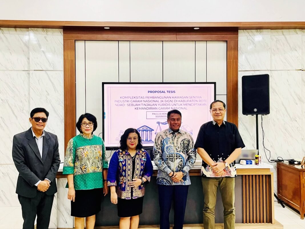 Dari Ruang Seminar ke Meja Kerja Sama, Langkah Akademik Bupati Rote Ndao Berbuah MoU