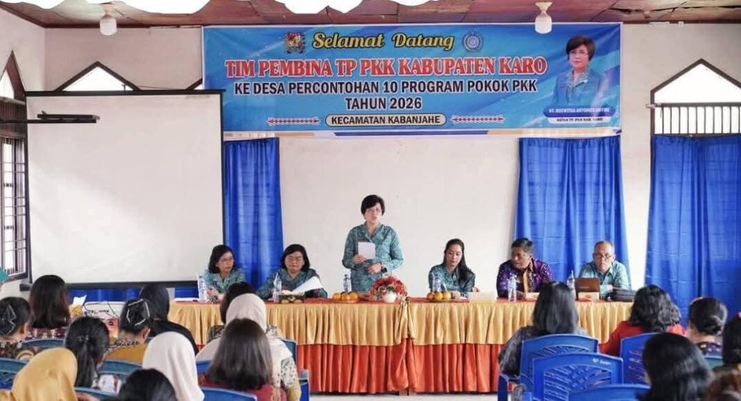 Tingkatkan Kesehatan Perempuan, Ketua TP PKK Karo Pimpin Rapat Pembinaan IVA Test di Kecamatan Kabanjahe