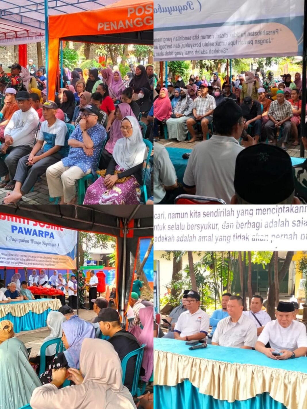 PAWARPA Gelar Bakti Sosial di Kelurahan Papanggo