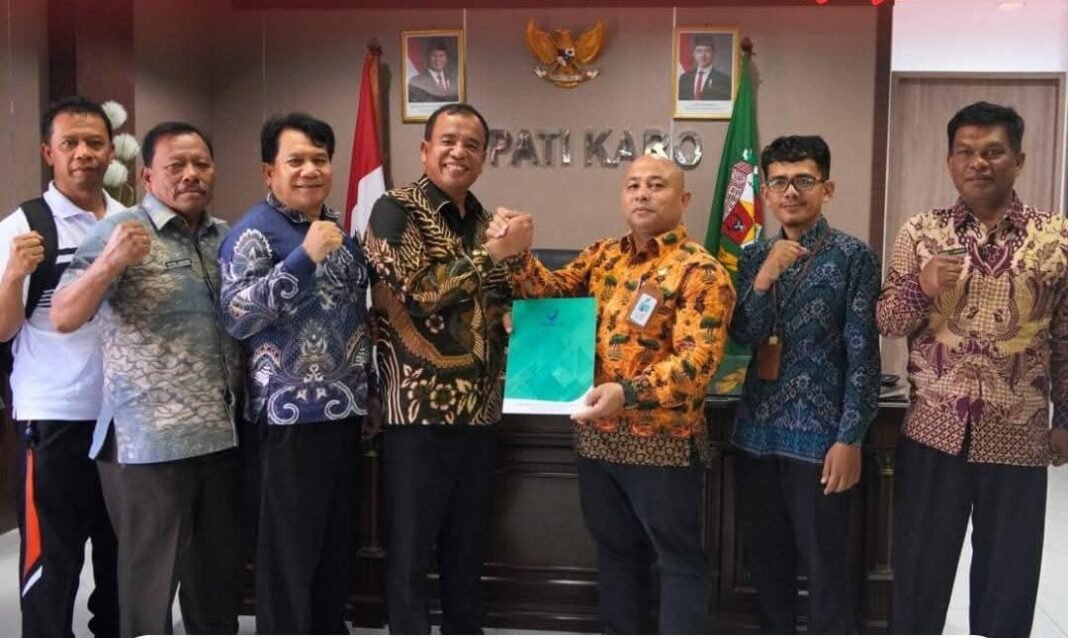 Bupati Karo Menerima Audiensi Balai Besar Pengawas Obat dan Makanan (BBPOM)