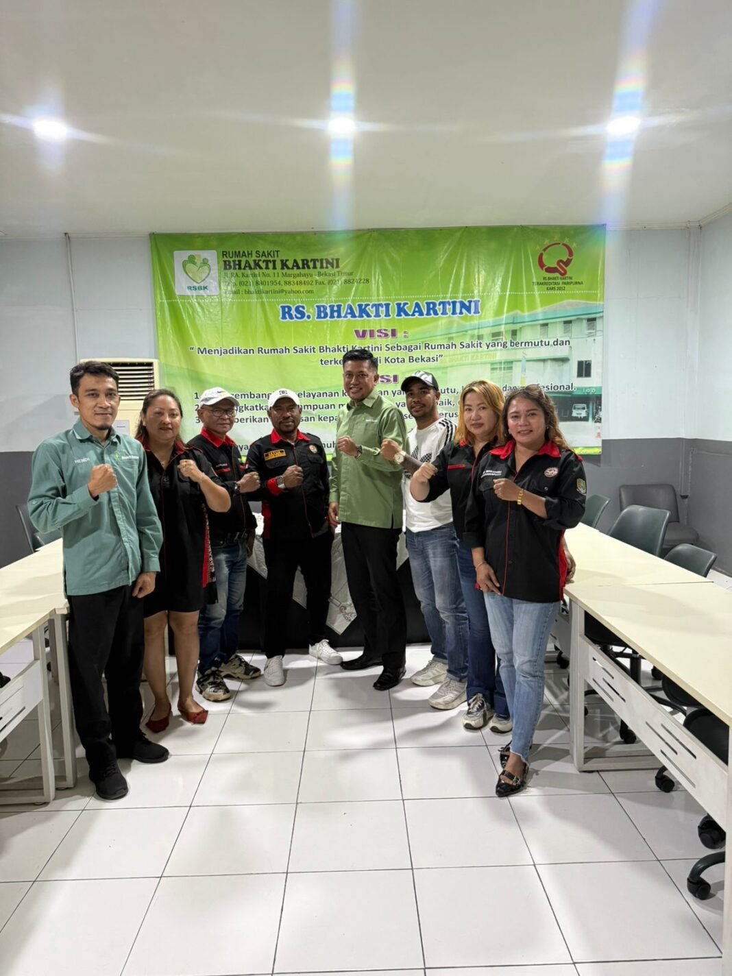 Petir Dpc kota Bekasi dan RS Bakti Kartini Bekerjasama dalam bidang pelayanan kesehatan