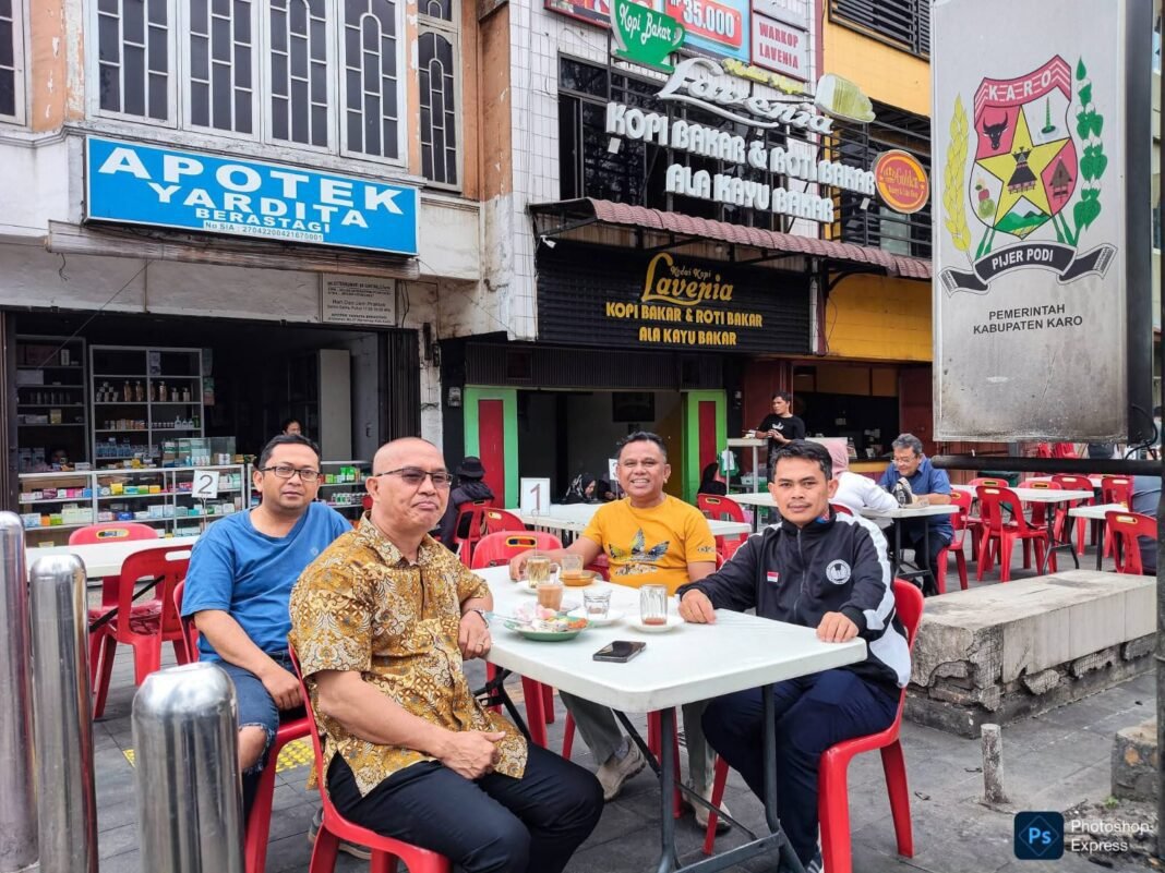 Diskusi sambil Ngopi, Peduli dan Aksi Sepak Bola Tanah Karo