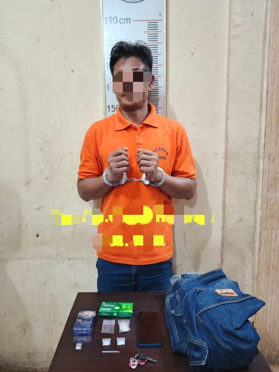 Polres Langkat Tegaskan Zero Tolerance Narkoba, Satu Orang Diduga Pelaku Diamankan
