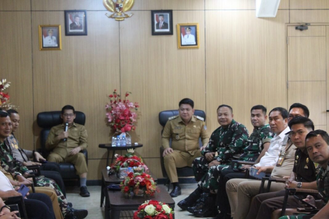 Dandim 1310/Bitung Tegaskan Pentingnya Sinergitas Dan Koordinasi Mendukung Program Pemerintah Kota Bitung