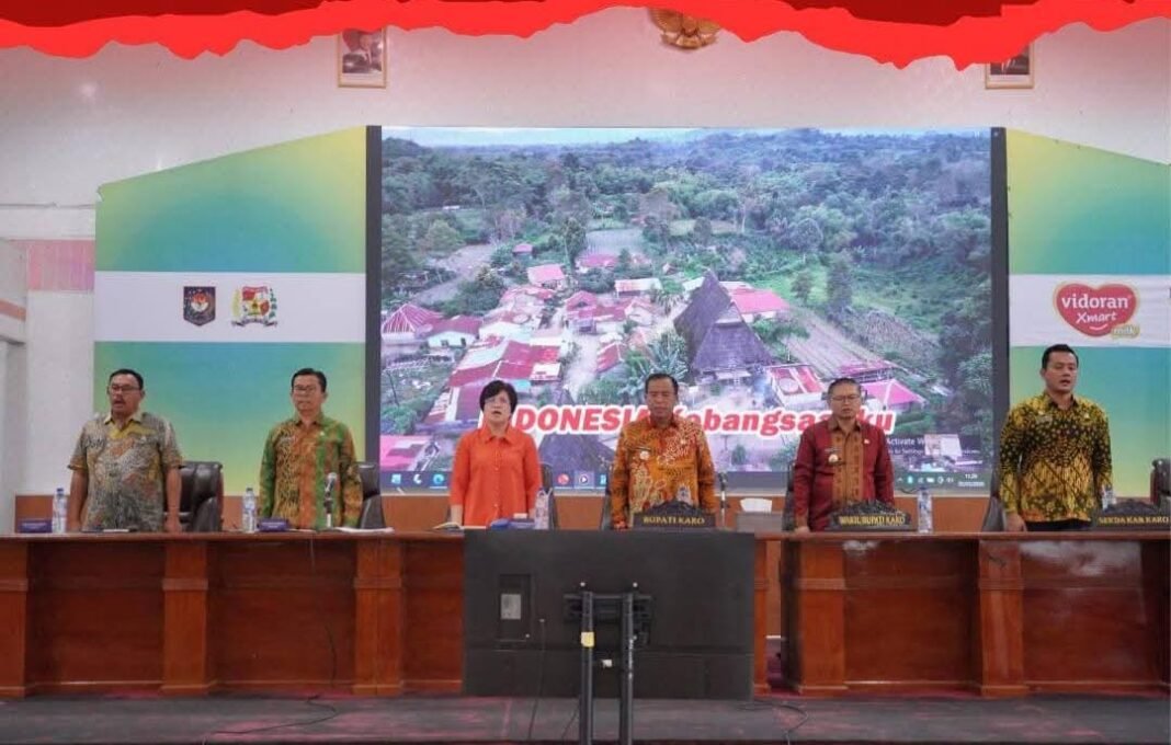 Bupati Karo Pimpin Rapat Pemantapan Persiapan Hari Jadi ke-80 Kabupaten Karo