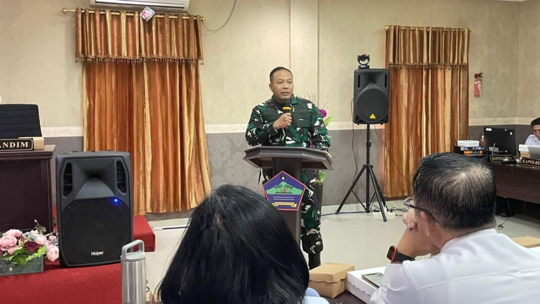 Sosialisasikan Percepatan Program KDKMP, Dandim 1310/ Bitung Sampaikan Ini
