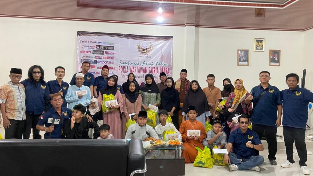 Pokja Wartawan Satria Utara Gelar Santunan Anak Yatim, “Merajut Ukhuwah di Bulan Penuh Berkah