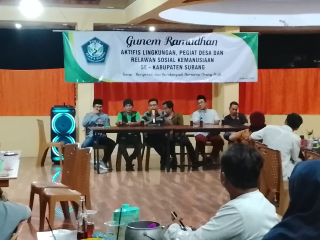 Pokja Alam Dan Budaya Gelar Gunem Ramadan Dengan Tema Bergaul Dan Berdampak Bersama Orang Baik