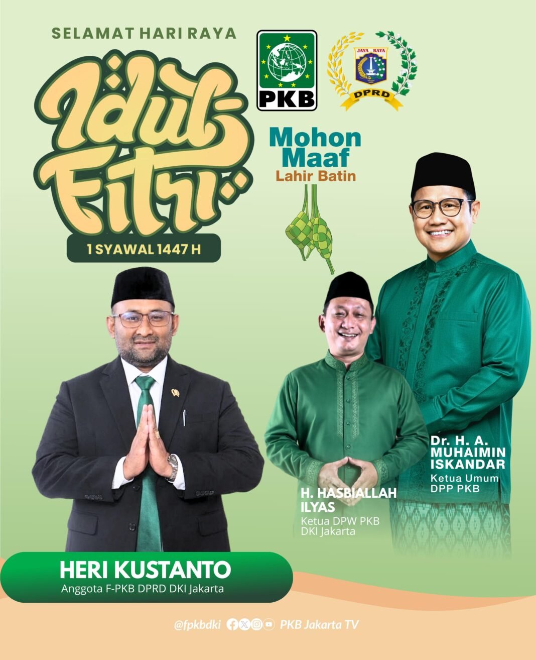 Rayakan Idulfitri, Heri Kustanto Ajak Masyarakat Saling Memaafkan dan Menjaga Keharmonisan