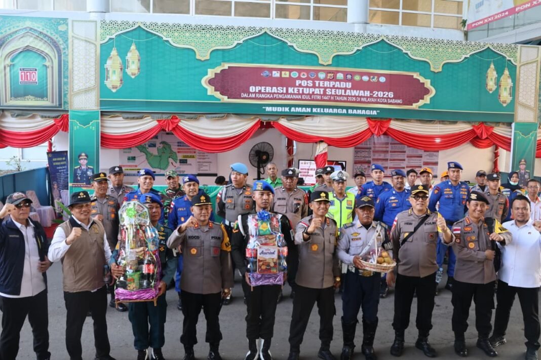 Kapolda Aceh Tinjau Pos Terpadu Operasi Ketupat Seulawah 2026 di Sabang | Kompas.sbs.-News