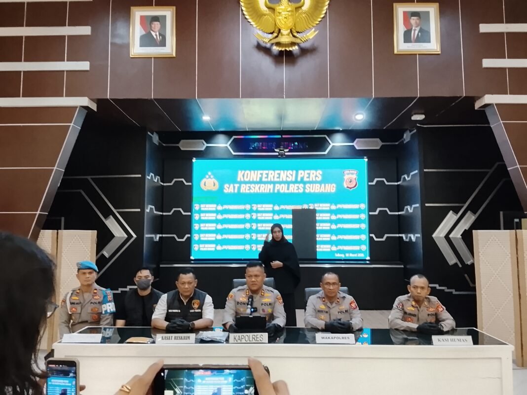 Polres Subang Ungkap Dugaan Kasus Pemerasan Dan Pengancaman