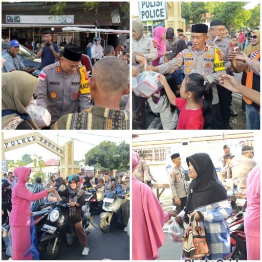 Polres Sabang Berbagi Takjil, Wujud Kepedulian Di Bulan Ramadhan |Kompas.sbs.-Neqs