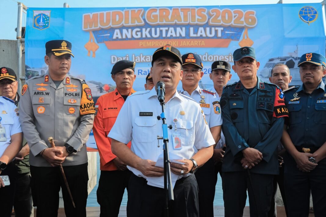 Ratusan Pemudik Diberangkatkan ke Kepulauan Seribu Lewat Program Gratis DKI