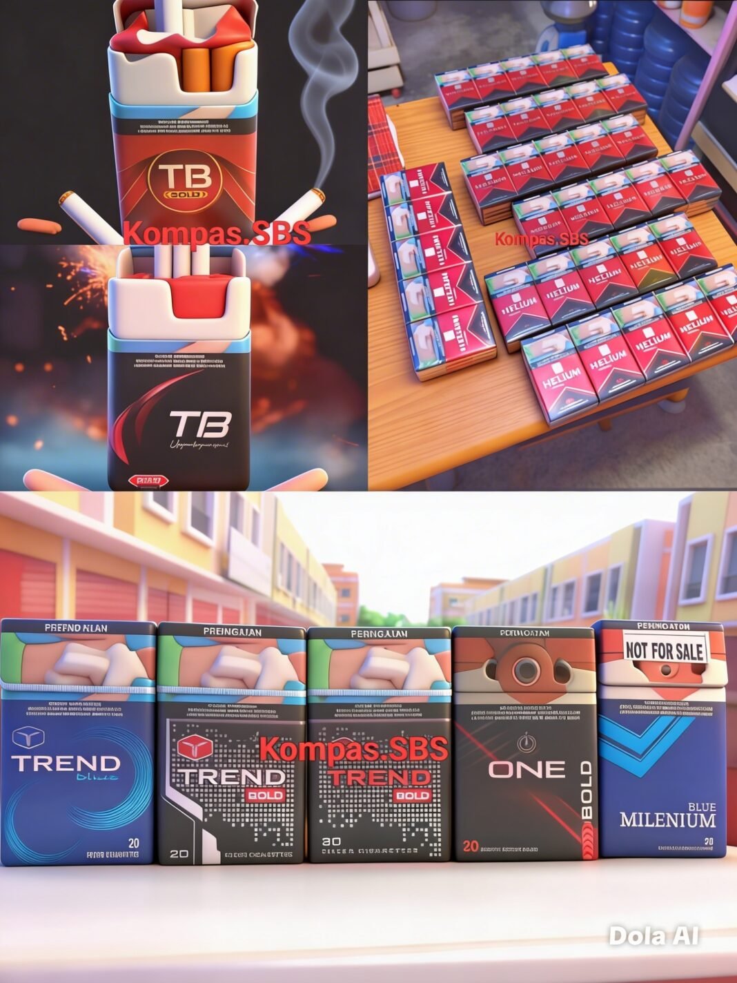 Rokok Ilegal Banjir, Kanwil Dan Kepala Pelayanan Bea Dan Cukai Kalbar Harus Diganti