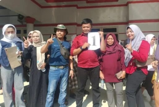 Penetapan Calon PAW Kuwu Desa Kaplongan Mugeni S.I.COM, Raih Nomor Urut 1