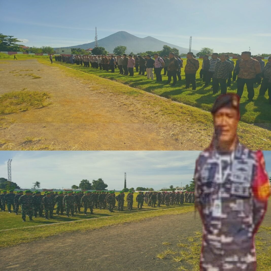 Apel Gabungan TNI-Polri, Amankan Lokasi Kunker RI 2, Kolonel Laut (P) Shodikin Sampaikan Hal Ini