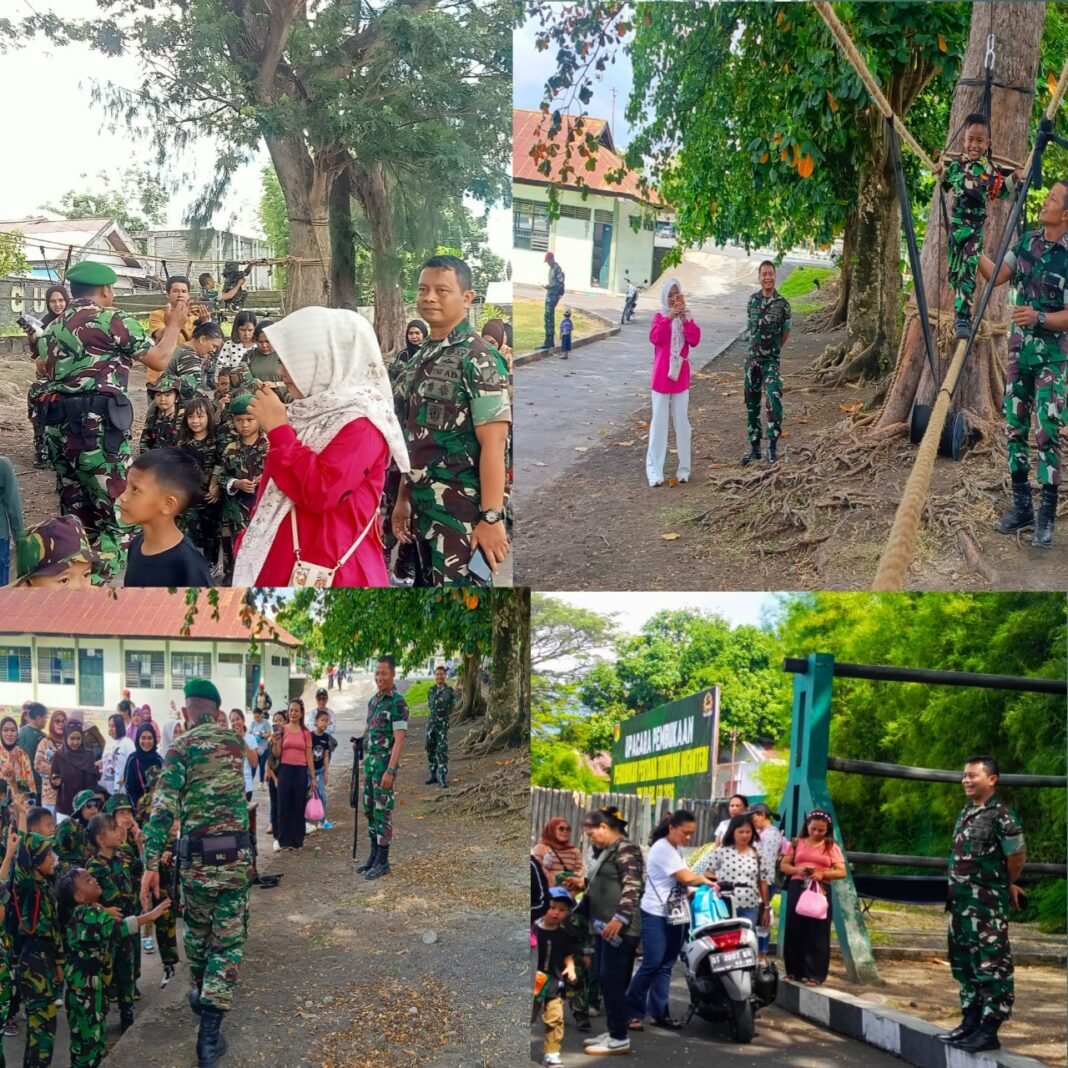 Dansecata Rindam Xlll/Merdeka Memantau Outing Class TK Kartika XXl-9, Berikut Ini Disampaikan