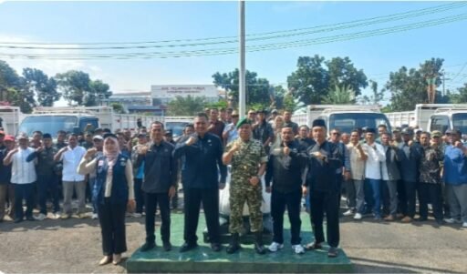 Perkuat Logistik Koperasi Desa, Kodim 0616 Indramayu Salurkan 23 Truk KDKMP