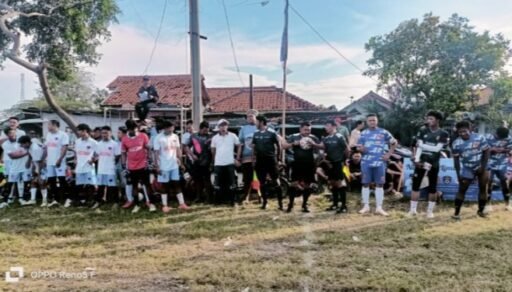 Kuwu Limbangan H. Nurwenda Resmi Buka Pertandingan Sepakbola Persahabatan Antar Klub