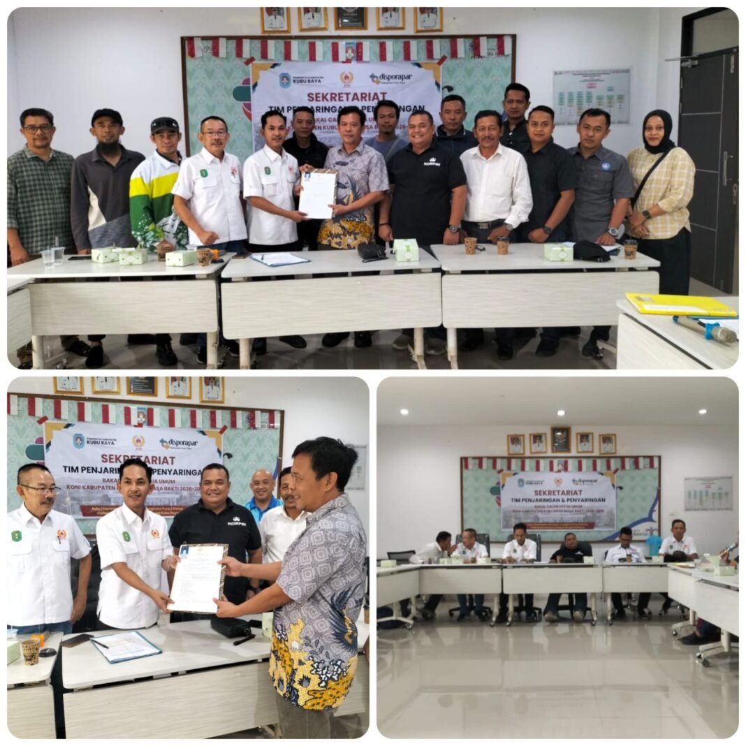 Langkah Tenang Menuju Persatuan: Joko Ariyanto Resmi Mendaftar di Musorkablub KONI Kubu Raya