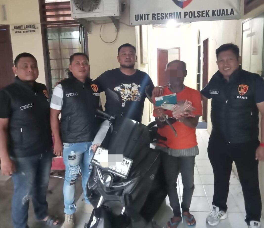 Polsek Kuala Berhasil Ungkap Kasus Pencurian dengan Pemberatan, Diduga Pelaku Diamankan