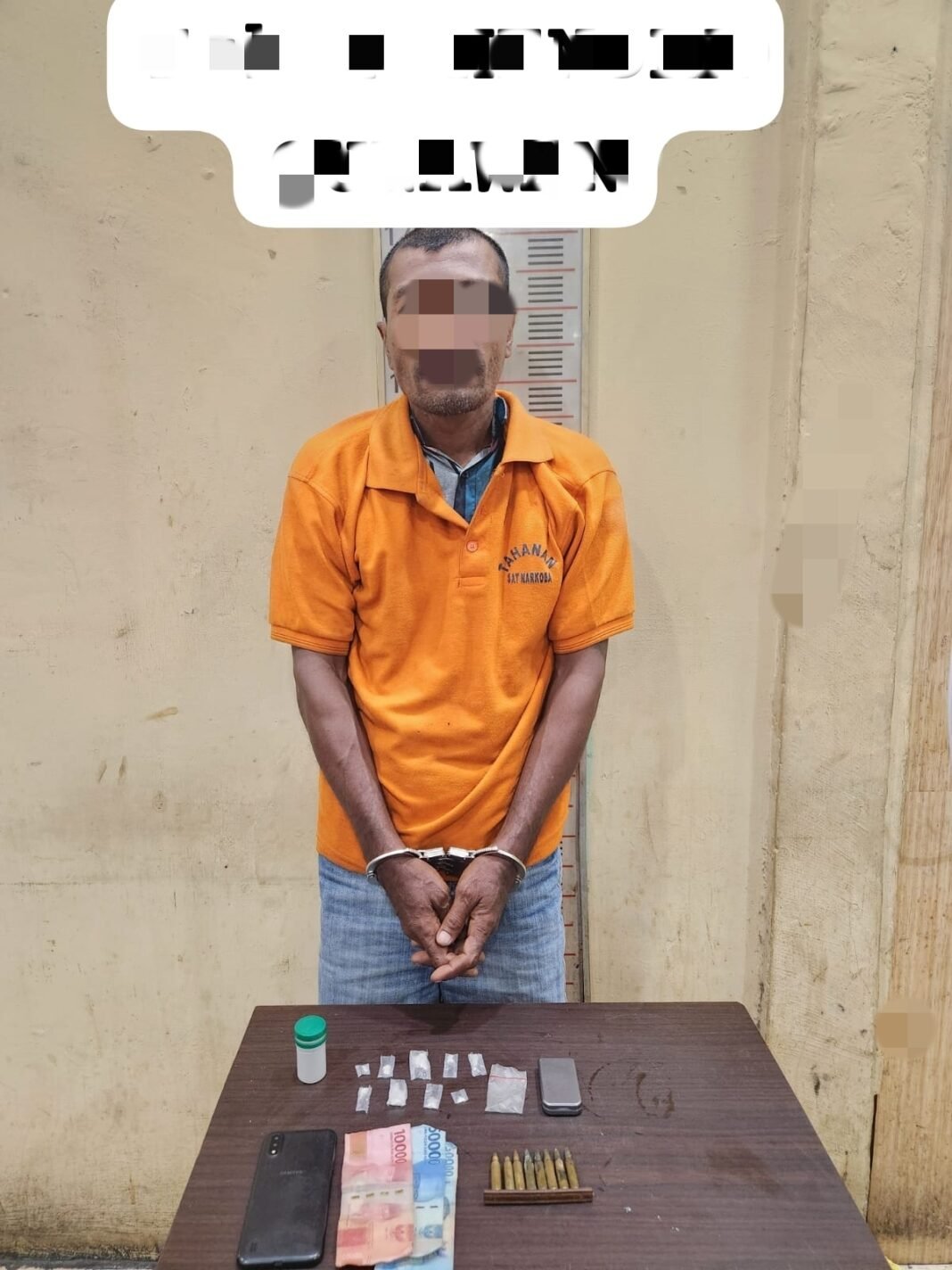 Satres Narkoba Polres Langkat Amankan Terduga Pelaku Sabu di Pangkalan Susu