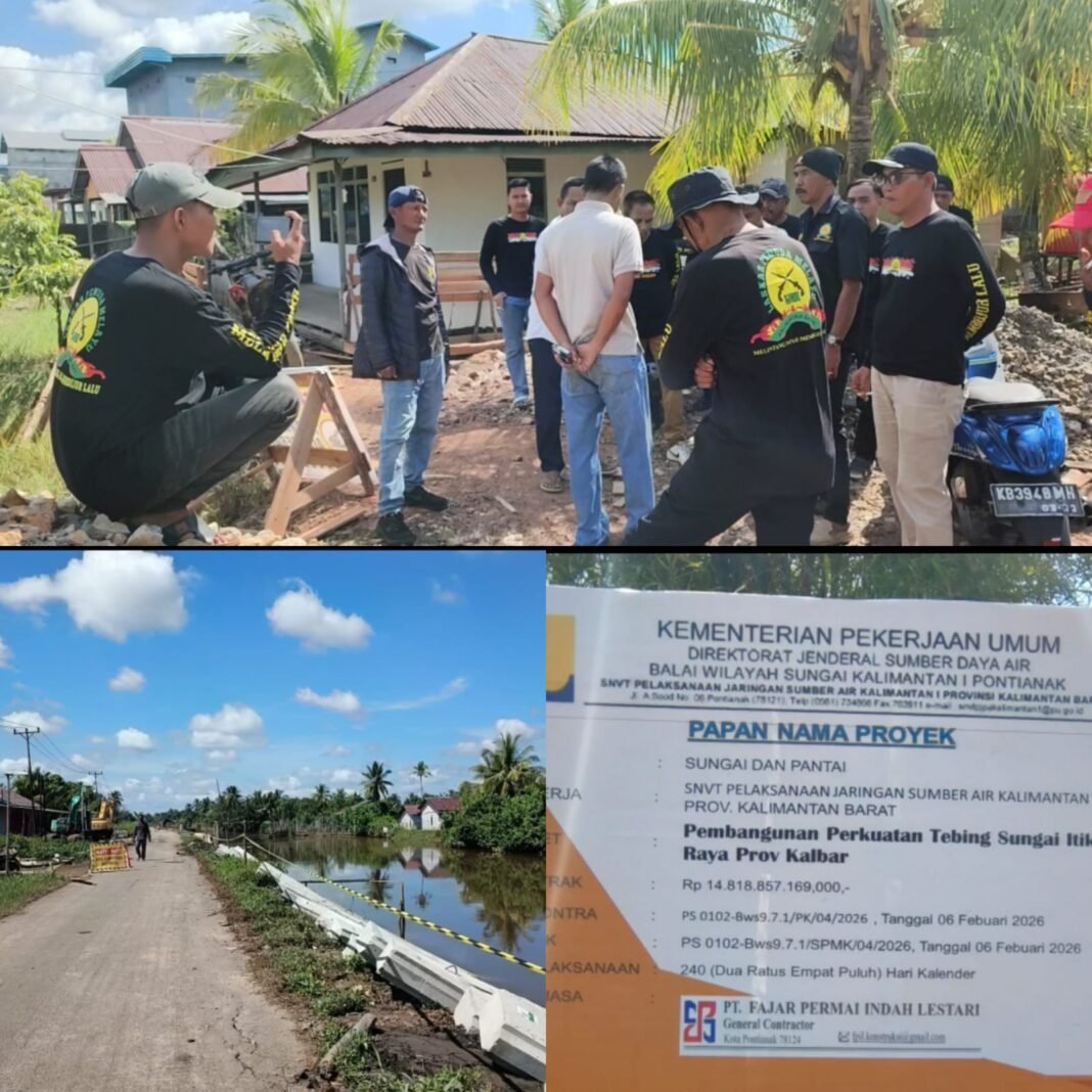 Proyek Rp14,8 Miliar Disorot, LPM Sungai Kakap Awasi Dugaan Persoalan di Lapangan!