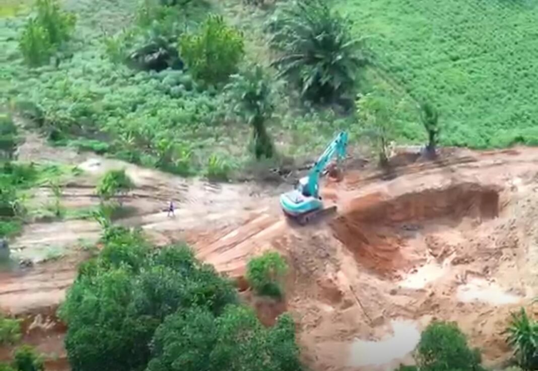 Galian C Ilegal di Medan Sinembah Mengamuk! Jalan Hancur, Lingkungan Terancam
