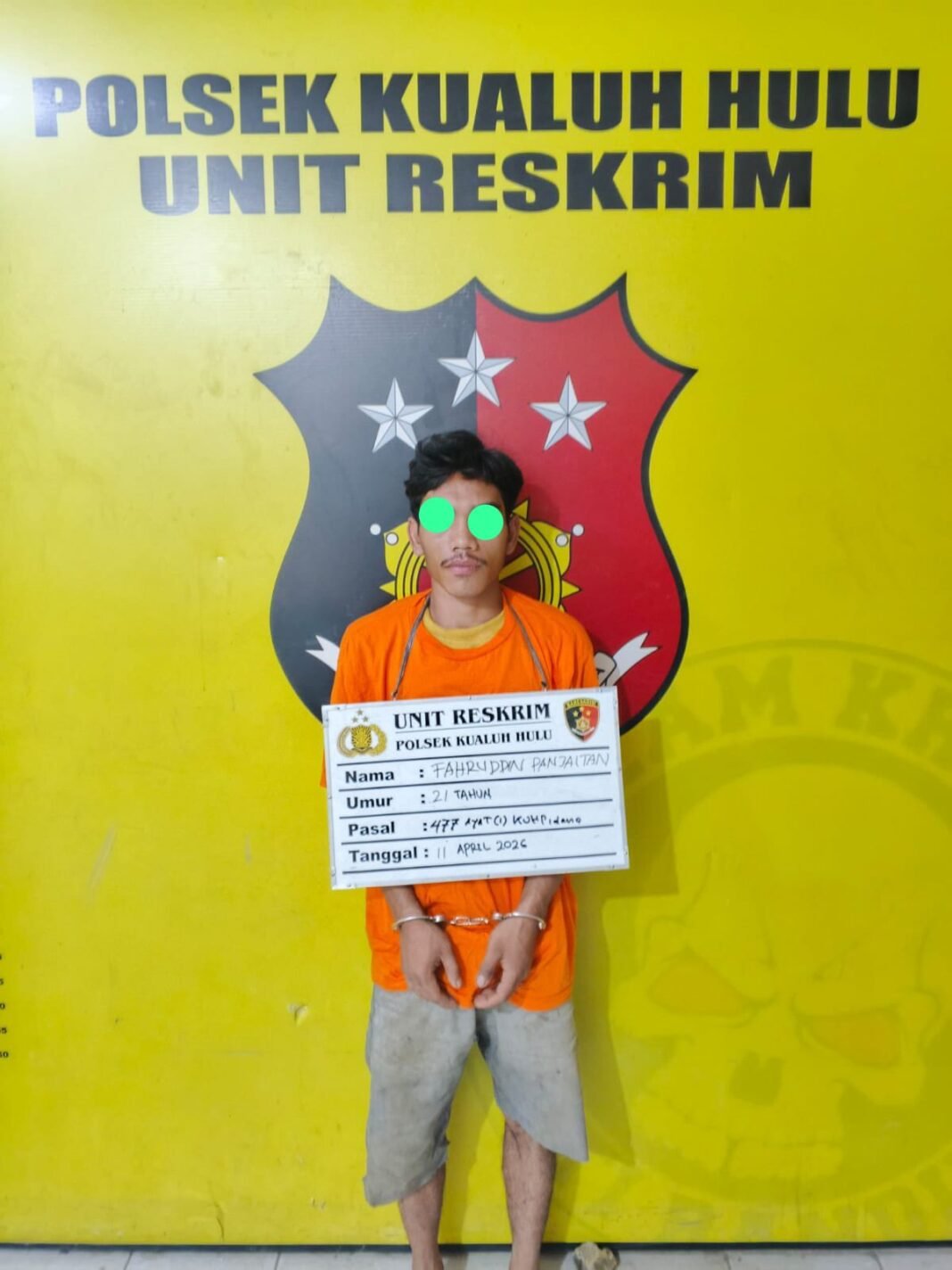 “Bajing Kelapa Sawit di Kualuh Hulu, Satu Pelaku Ditangkap, Dua Buron”