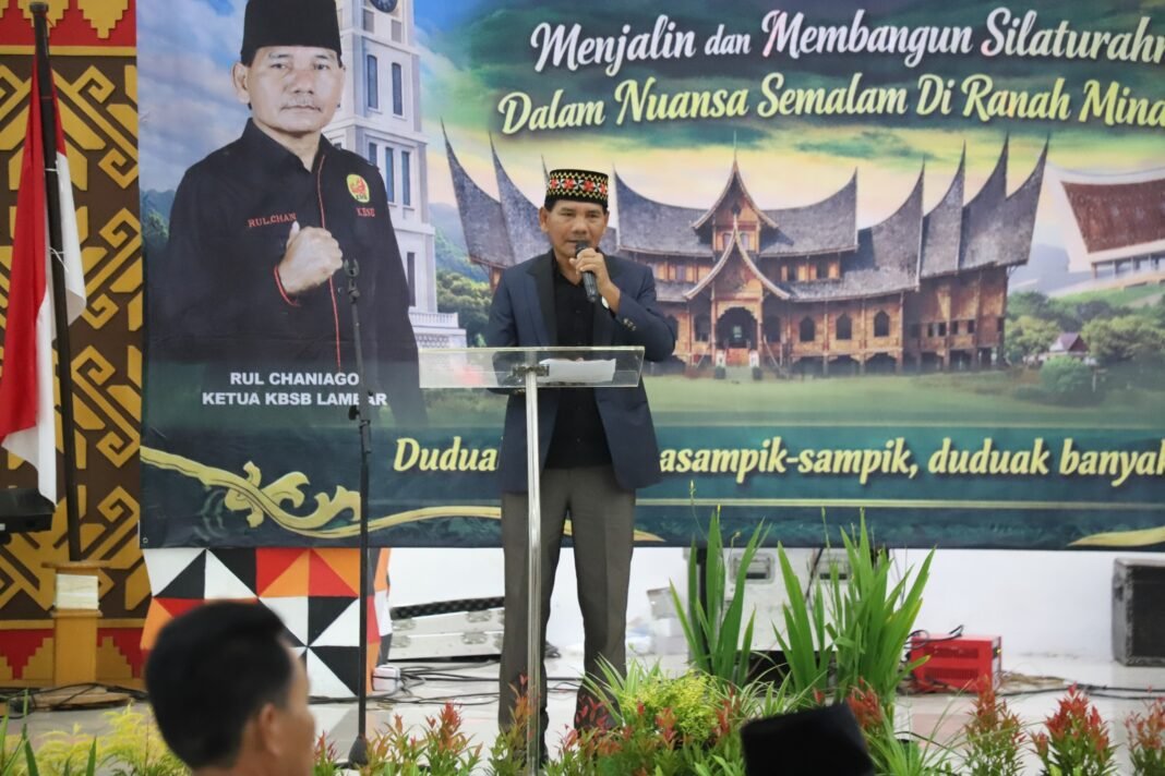 Halal Bihalal KBSB, Wabup Mad Hasnurin Ajak Jaga Persatuan.