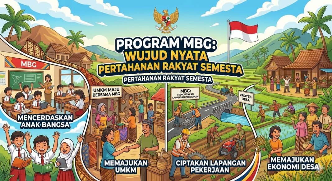 Menakar Program Makan Bergizi Gratis (MBG) sebagai Episentrum Ketahanan Nasional
