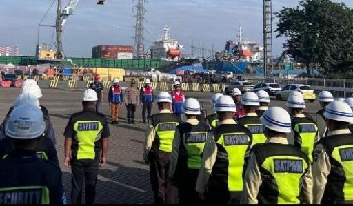 Polres Pelabuhan Tanjung Priok, Gelar Apel Satpam Pelabuhan, Tekankan Kesiapsiagaan dan Etika, Jelang May Day