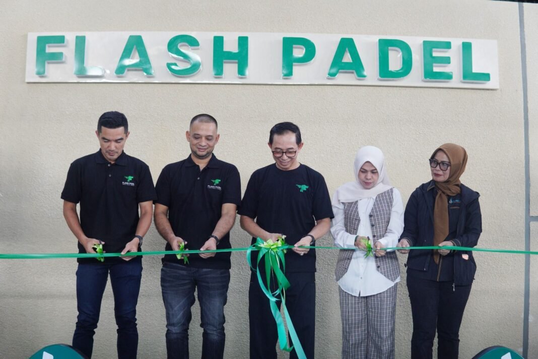 Sekda Subang Hadiri Grand Opening Flash Padel Subang