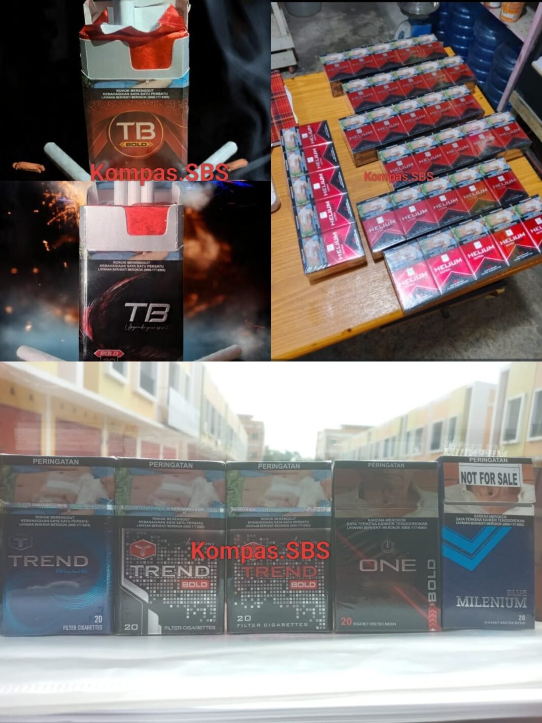 5 Jenis Rokok Ilegal Berhasil Tembus : Petugas Perbatasan Patut Dicurigai