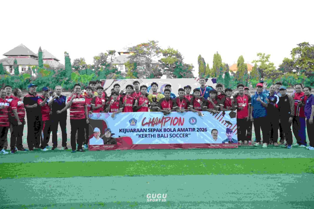 Kembali Pertahankan Takhta, SMAN 6 Denpasar Kembali Juara Di Turnamen Sepak Bola Kerthi Bali Soccer 2026 Kembali Pertahankan Takhta, SMAN 6 Denpasar Kembali Juara Di Turnamen Sepak Bola Kerthi Bali Soccer 2026