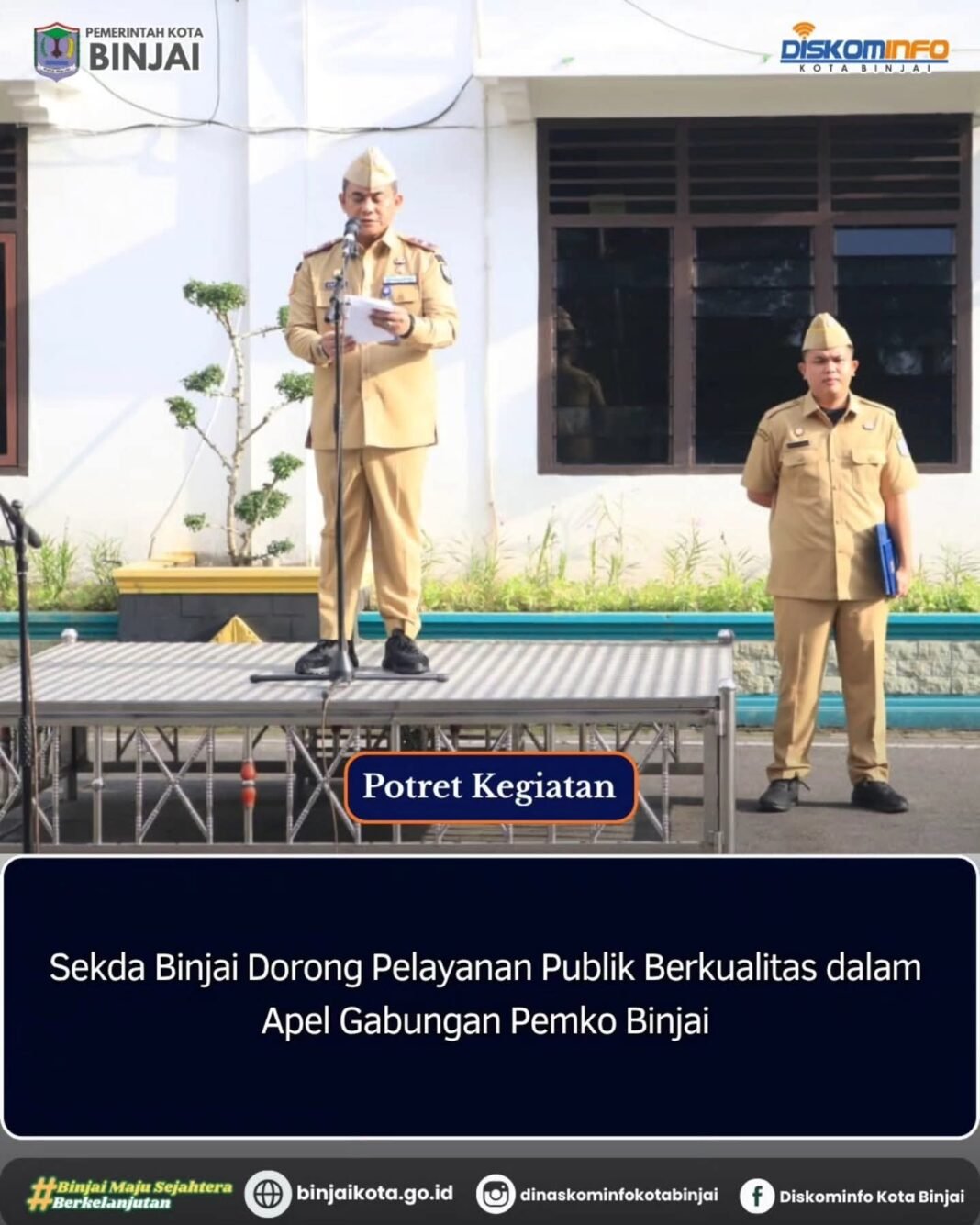 Sekda Binjai Tegas: Pelayanan Publik Harus Prima! Gotong Royong Wujudkan Kota ASRI di Tengah Digitalisasi Sekda Binjai Tegas: Pelayanan Publik Harus Prima! Gotong Royong Wujudkan Kota ASRI di Tengah Digitalisasi