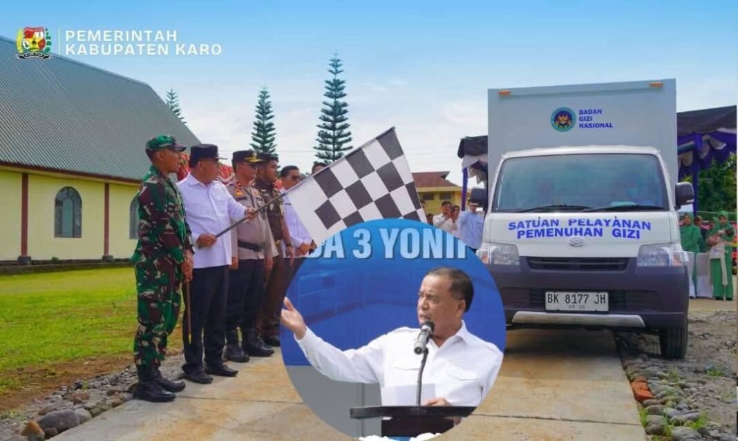 Bupati Karo Hadiri Lauching SPPG Yonif 125 Si’mbisa ! Program Nasional Pemenuhan Gizi Masyarakat Bupati Karo Hadiri Lauching SPPG Yonif 125 Si’mbisa ! Program Nasional Pemenuhan Gizi Masyarakat