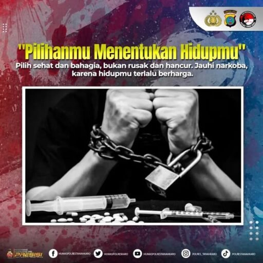 Polres Karo : Jauhi Narkoba ! Ada Aduan, Laporkan ke Call Center Polri 110 Polres Karo : Jauhi Narkoba ! Ada Aduan, Laporkan ke Call Center Polri 110